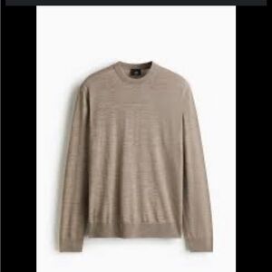 Buffalo David Bitton Men's Beige Crewneck Sweater